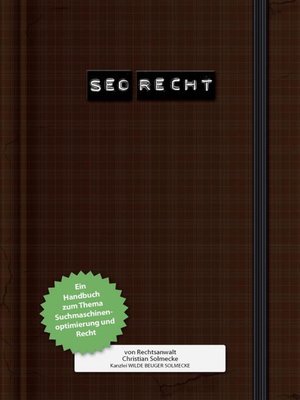 cover image of SEO Recht